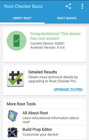 Root Checker App