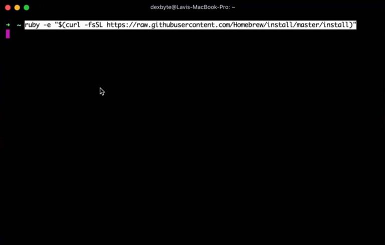 brew install adb