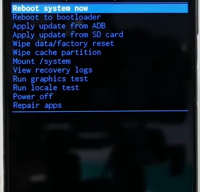 Hard Reset Samsung Recovery Mode Reboot System